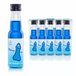11 Blaue Flasche